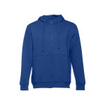 Obrázek Pánská mikina z bavlny a polyesteru S - královská modrá