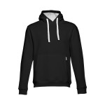 Obrázek  Unisex mikina L - černá/světle šedý melír