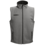 Obrázek  Unisex softshellová vesta XXL - šedá