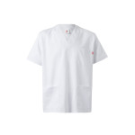 Obrázek Keprová tunika (190 g/m?) s krátkými rukávy z polyesteru (65 %) a bavlny (35 %) 4XL - bílá