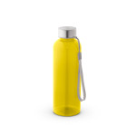 Obrázek  Recyklovaného PET (100% rPET) láhev s lesklým průsvitným povrchem 600 ml - žlutá
