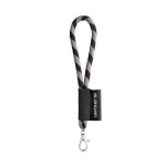 Obrázek SET Lanyard TUBE Short (? 7 mm) s karabinou 9 mm - 307 - zelená