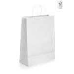 Obrázek  Taška z kraftového papíru (90 g/m?) - bílá