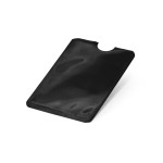 Obrázek  Hliníkový držák na karty s RFID blokováním - černá
