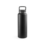 Obrázek  Láhev z 90% recyklované nerezové oceli s velkou kapacitou až 1200 ml - černá