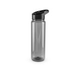 Obrázek  Recyklovaného PET (100% rPET) sportovní láhev s lesklým průsvitným povrchem 750 ml - černá