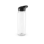 Obrázek  Recyklovaného PET (100% rPET) sportovní láhev s lesklým průsvitným povrchem 750 ml - transparentní