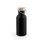Obrázek Jednostěnná láhev z nerezové oceli (90 % recyklovaná) - černá