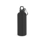 Obrázek  Jednostěnná nerezová láhev s karabinou 550 ml - černá
