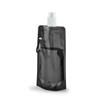 Obrázek  460 ml PE skládací láhev - černá