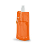 Obrázek  460 ml PE skládací láhev - oranžová