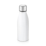 Obrázek  Hliníková láhev sublimační s nerezovým uzávěrem 500 ml - bílá