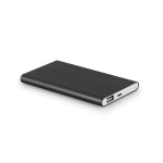 Obrázek  Powerbanka slim 4 000 mAh z recyklovaný ABS (70 % rABS) a recyklovaný hliník (30 % rAL) - černá