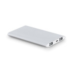 Obrázek  Powerbanka 7 200 mAh ze recyklovaného hliníku (100% rAL) - saténově stříbrná