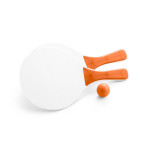 Obrázek MDF plážové rakety - oranžová