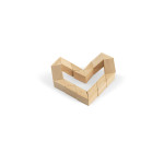 Obrázek  Dřevěné puzzle s 24 dílky - přírodní