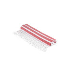 Obrázek Plážová osuška z bavlny (70 % recyklovaného) a polyesteru (30 % recyklovaného) (180 g/m?) - červená