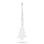 Obrázek  Vánoční ornament - bílá