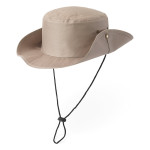 Obrázek  100% polyesterová safari čepice (160 g/m?) - béžová