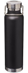 Obrázek Vakuová černá termoláhev Thor, 650 ml