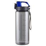 Obrázek Modrá tritan. láhev 600ml s odměrkou a bezp.uzávěrem