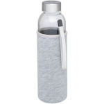 Obrázek Šedá skleněná sportovní láhev, 500ml