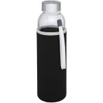Obrázek Černá skleněná sportovní láhev, 500ml