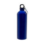 Obrázek Láhev 800 ml z nerez oceli s karabinou, modrá