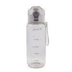 Obrázek Láhev z trit. 680 ml s ukaz. pitného režimu, šedá