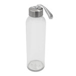 Obrázek Skleněná transparentní láhev 500 ml s kov. víčkem