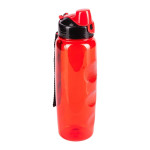 Obrázek Červená sportovní lahev z plastu 700 ml s poutkem