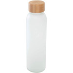 Obrázek Matná skleněná láhev 500 ml, bílá
