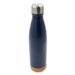 Obrázek Tmavě modrá termoska 500 ml s korkovým dnem