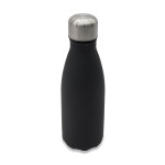 Obrázek Černá pogumovaná láhev 330ml z nerez. oceli
