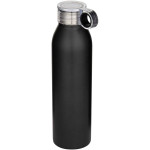Obrázek Černá 650ml láhev na vodu z recykl. nerez oceli