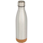 Obrázek Stříbrná dvoustěnná izolovaná nerez láhev 500 ml