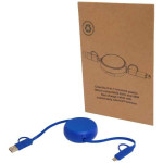 Obrázek Modrý vysouvací rychlonabíjecí kabel 5v1, 45W