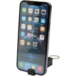 Obrázek Černý přívěsek/stojánek na telefon s antistresem