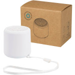 Obrázek Bílý 3W bezdrát. Bluetooth® reproduktor z rec. ABS