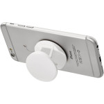 Obrázek Bílý plastový stojánek na telefon s úchytem