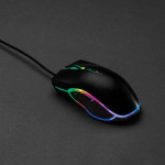 Obrázek RGB herní myš černá