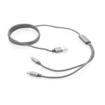 Obrázek Opletený kabel 3 v 1