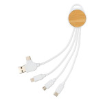 Obrázek Kapesní nabíj.kabel 6 v 1 Ontario z recykl. plastu