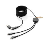Obrázek 3m dlouhý nabíjecí kabel 4v1 z RCS rPET