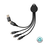 Obrázek Nabíj. kabel 6 v 1 Terra z RCS hliníku a TPE, 12cm