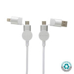 Obrázek Nabíj. kabel 6v1 Oakland z RCS rec. plastu, bílá