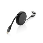 Obrázek Recyklovaný hliníkový zatahovací 2v1 kabel 240W