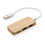 Obrázek Bambusový USB switch s USB C