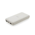 Obrázek Bílá bezdrát. powerbanka 8 000 mAH z recykl. plastu