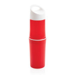 Obrázek Červená organická lahev na vodu BE O Bottle, 500ml
